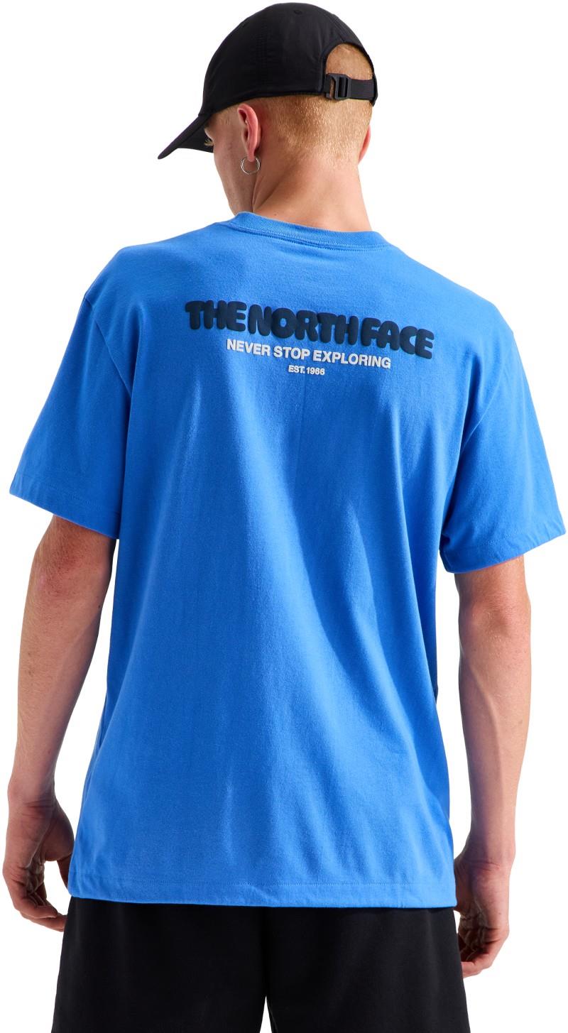 Explore Fonts PCT Graphic SS Tee - Mens - active blue 1