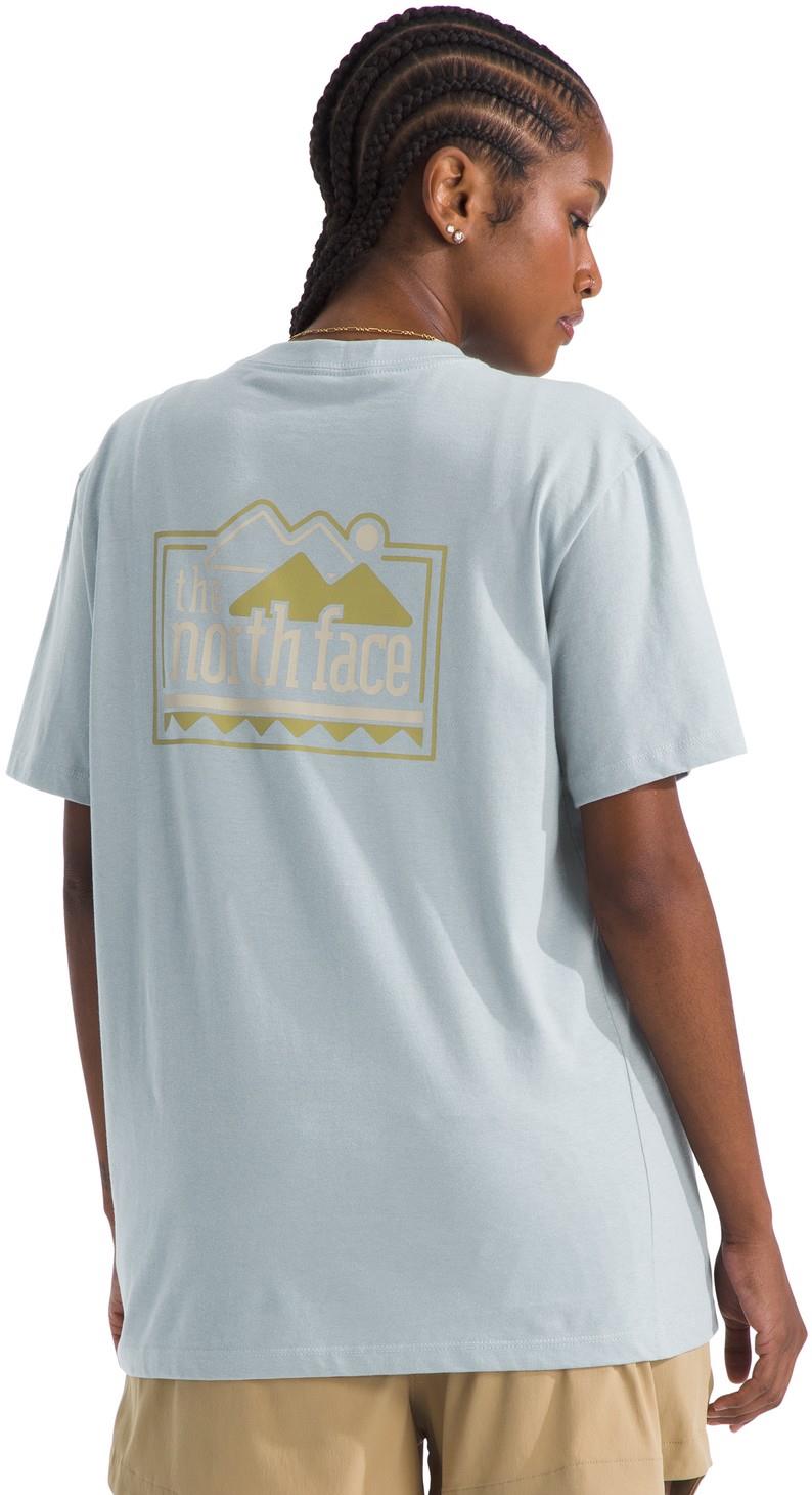 Explore Pin SS Tee - Womens - frost grey 1