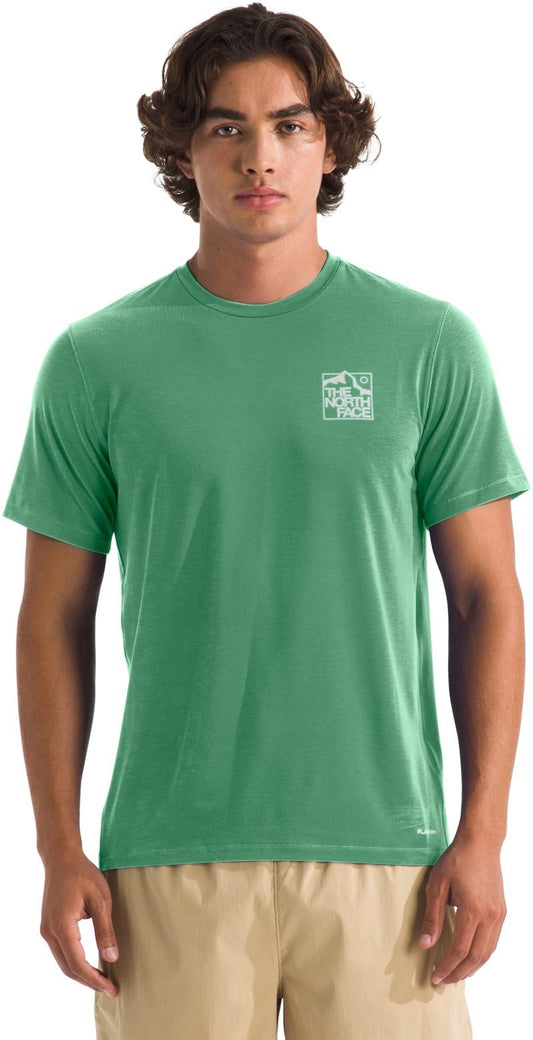 Explore Postcard SS Tee - Mens - dimmed algae 1
