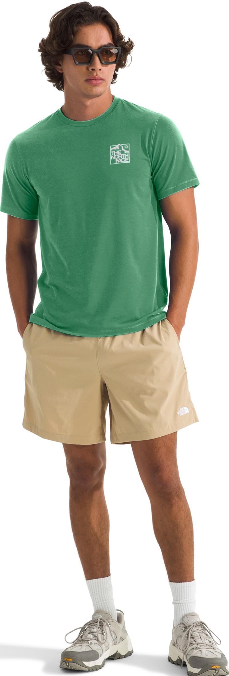 Explore Postcard SS Tee - Mens - dimmed algae 1