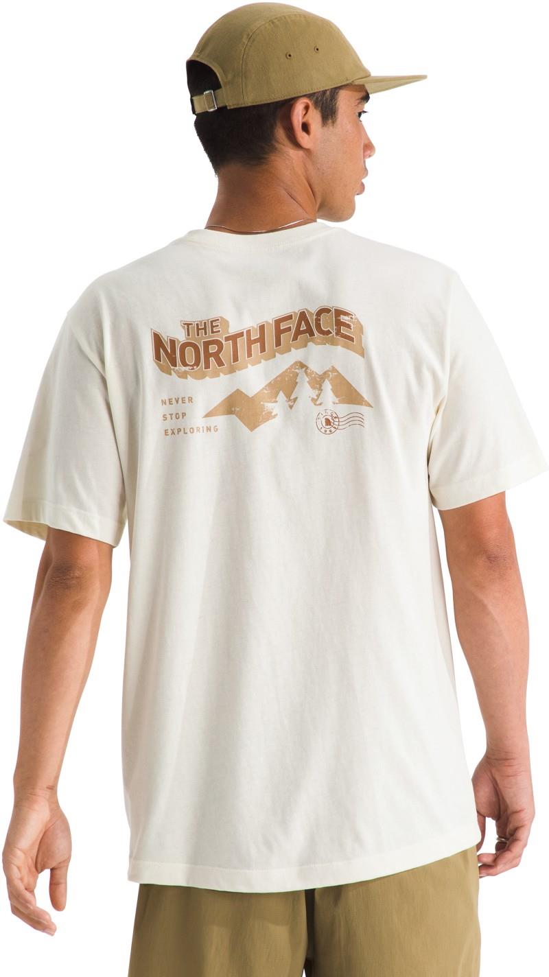 Explore Postcard SS Tee - Mens - white dune 1