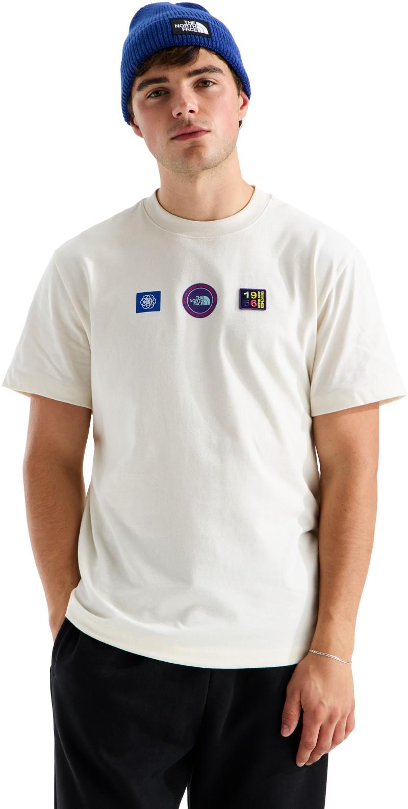 Explorer Badges Graphic SS Tee - Unisex - white dune 1