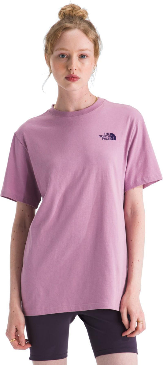 Exploring Stamps SS Tee - Womens - hushed lavender 1
