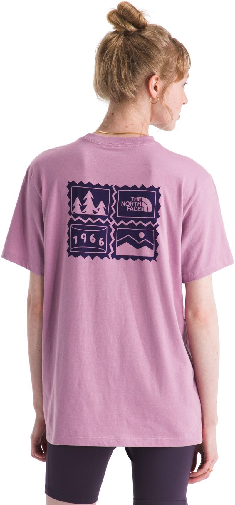Exploring Stamps SS Tee - Womens - hushed lavender 1