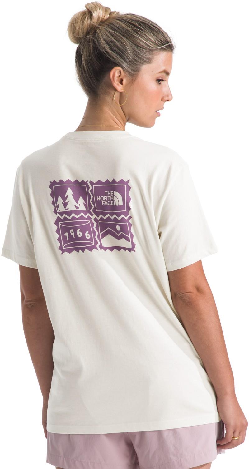 Exploring Stamps SS Tee - Womens - white dune 1
