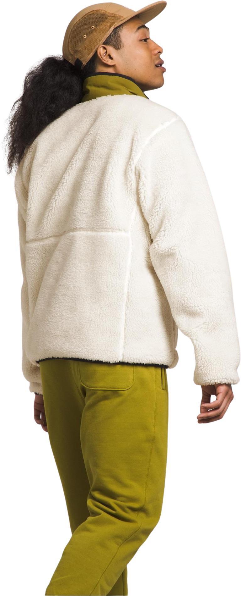 Extreme Pile Pullover - Mens - gardenia white / sulphur moss 1