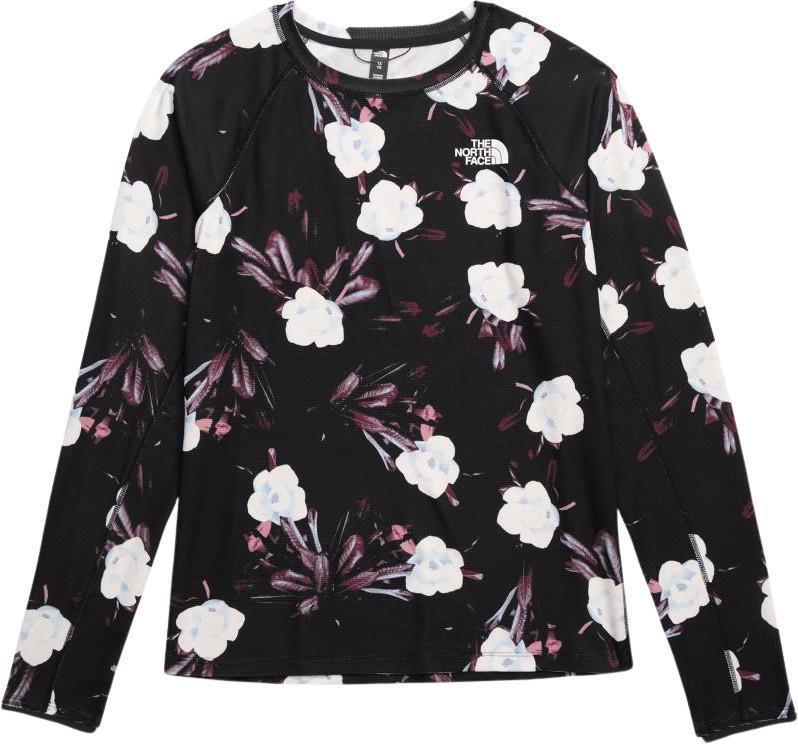 FD Pro 160 Crew, Plus - Womens - tnf black winter flowers print 1