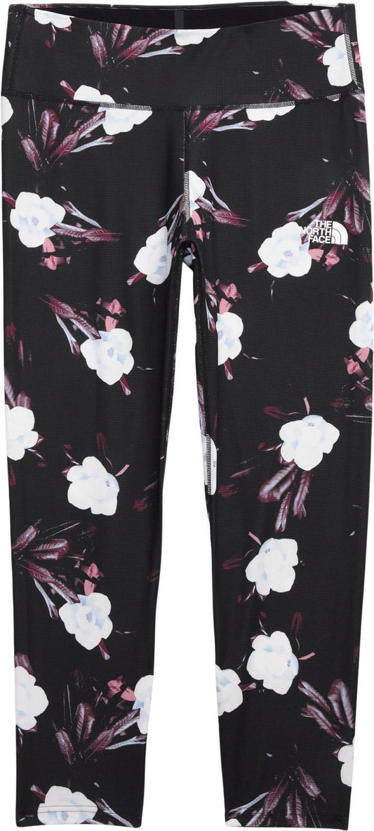 FD Pro 160 Tights, Plus - Womens - tnf black winter flowers print 1