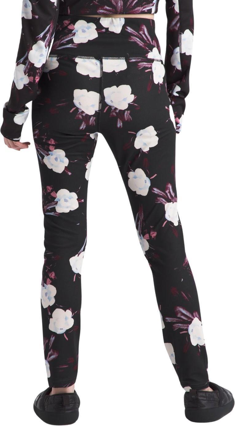 FD Pro 160 Tights - Womens - tnf black winter flowers print 1