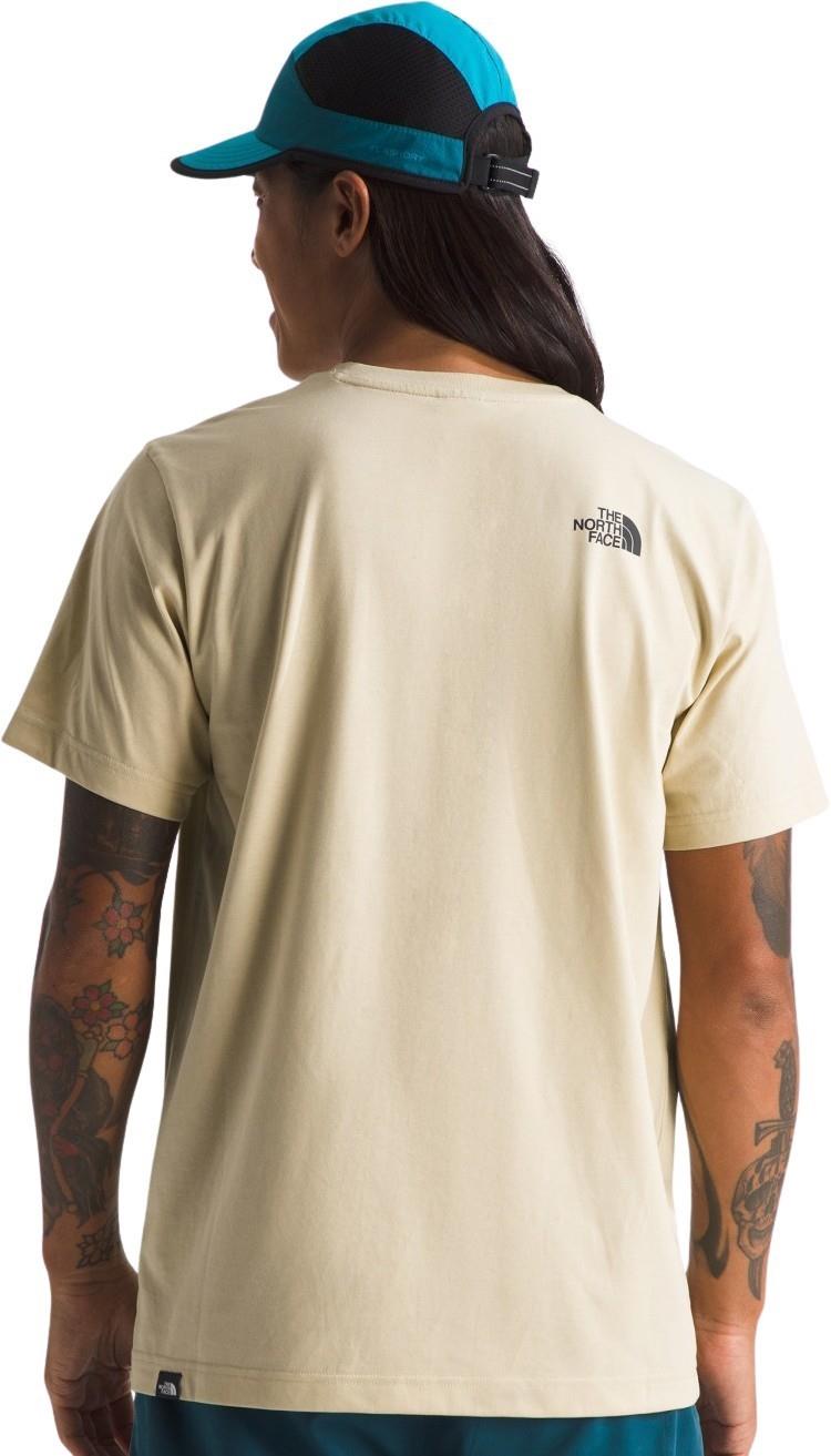 Fine SS Tee - Mens - gravel 1