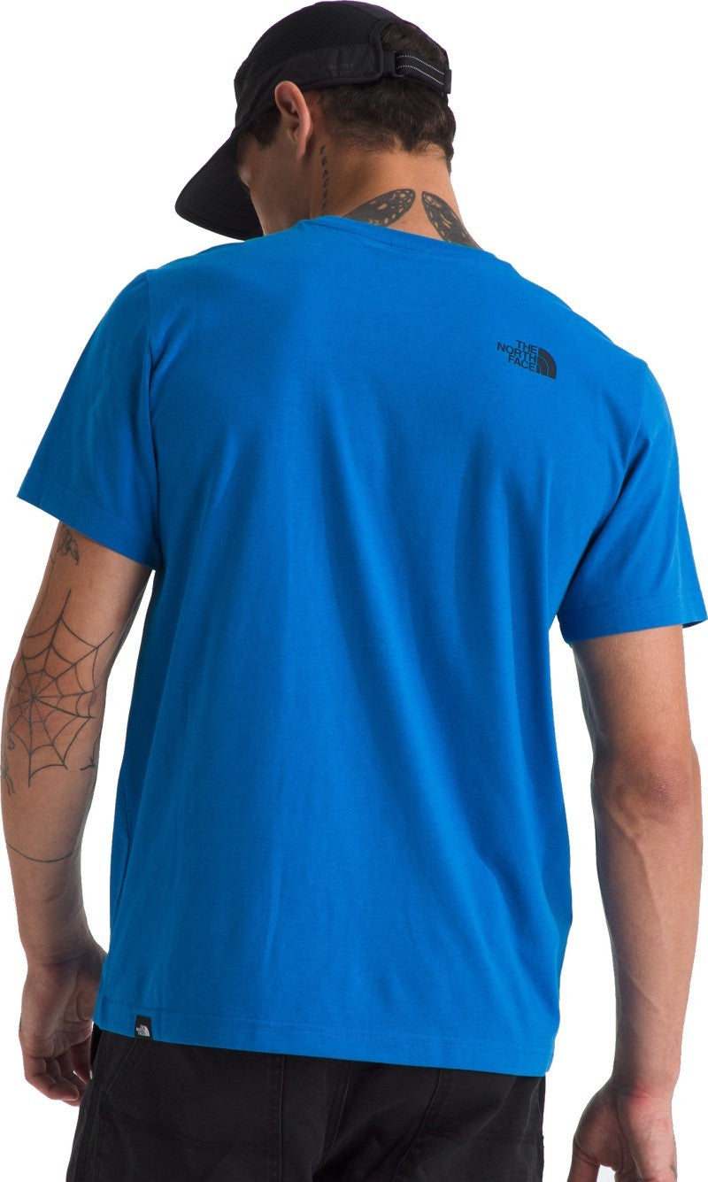 Fine SS Tee - Mens - hero blue 1