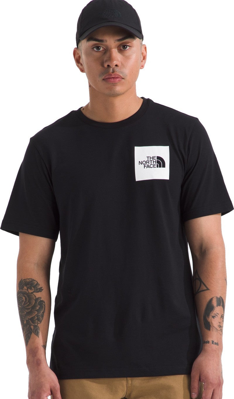 Fine SS Tee - Mens - tnf black 1