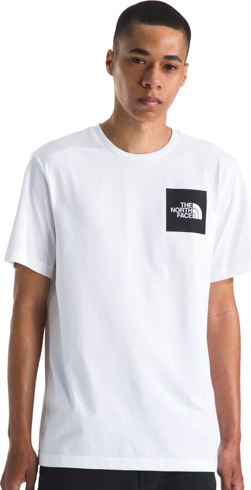 Fine SS Tee - Mens - tnf white 1