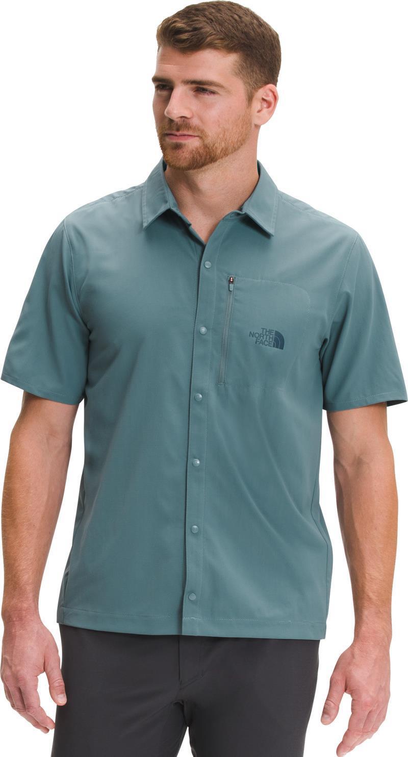 First Trail UPF SS Shirt - Mens - goblin blue 1