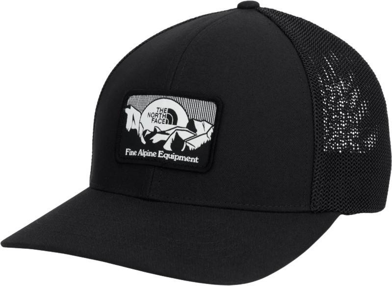 Fitted Truckee Trucker - tnf black / mountainscape patch 1