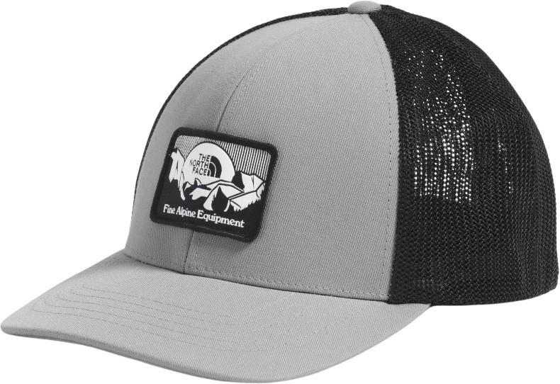 Fitted Truckee Trucker - tnf medium grey heather / mountainscape patch 1