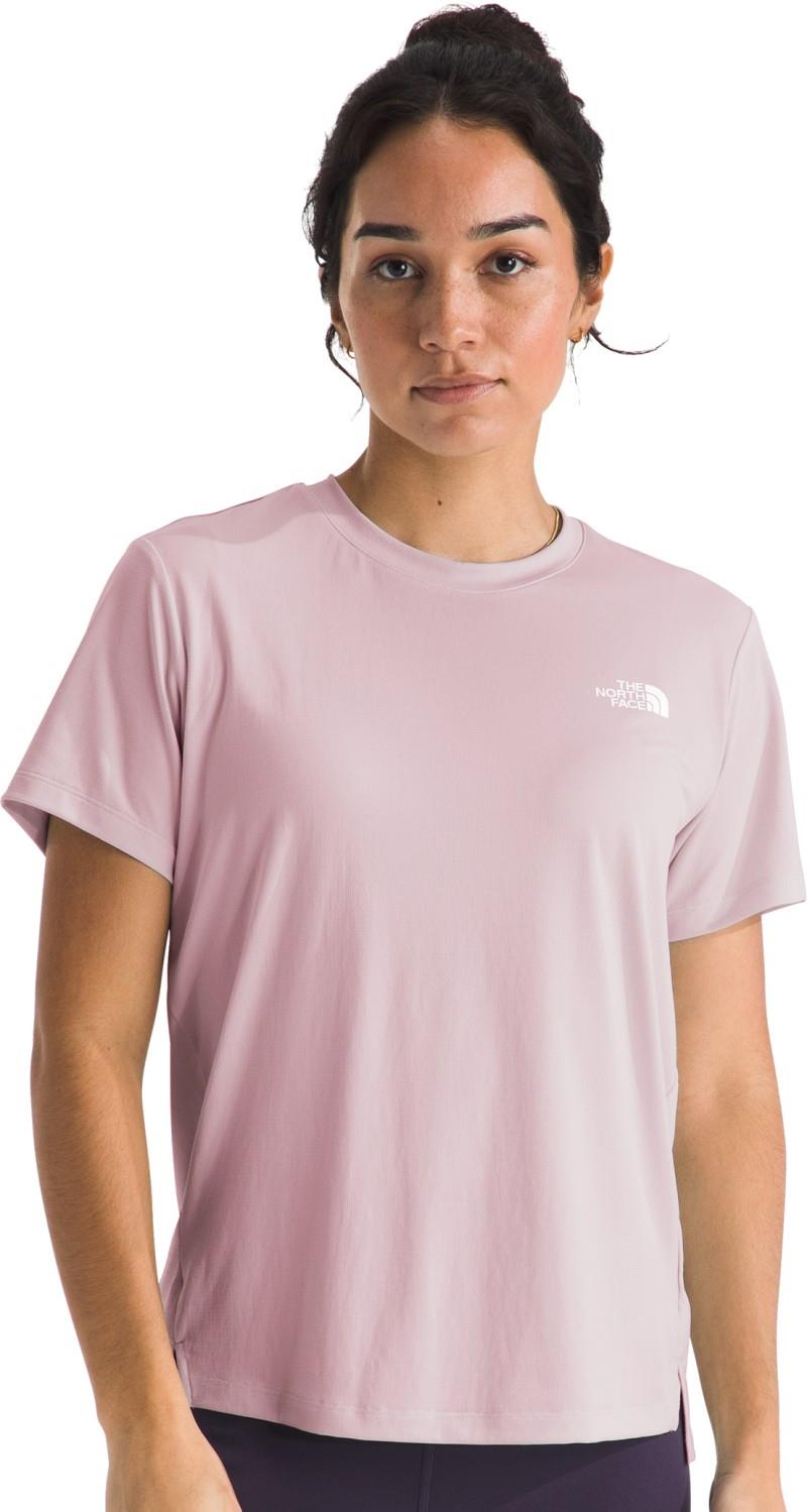 Flex SS Tee - Womens - metal pink 1
