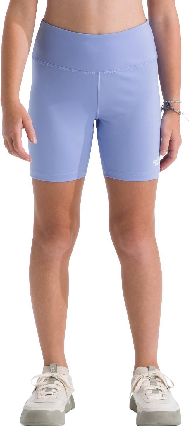 Flex Tight Shorts, 5" Inseam - Girls - periwinkle glow 1