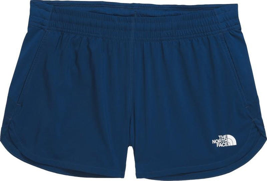 Flex Woven Shorts, 3" Inseam - Womens - estate blue 1