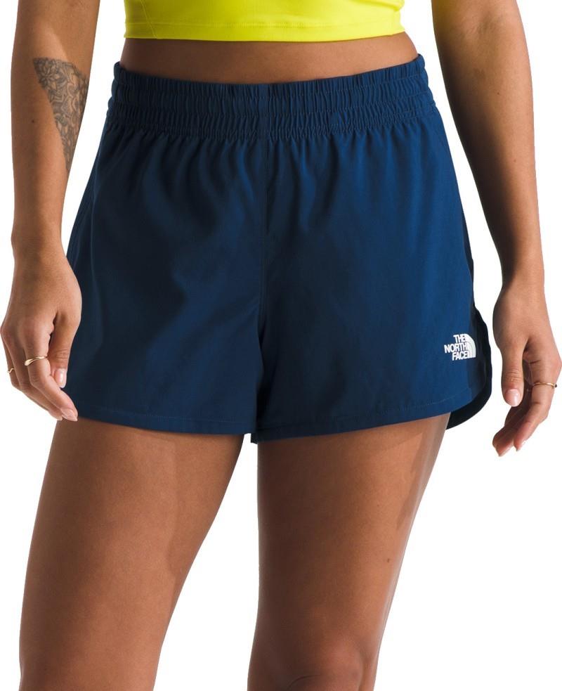 Flex Woven Shorts, 3" Inseam - Womens - estate blue 1