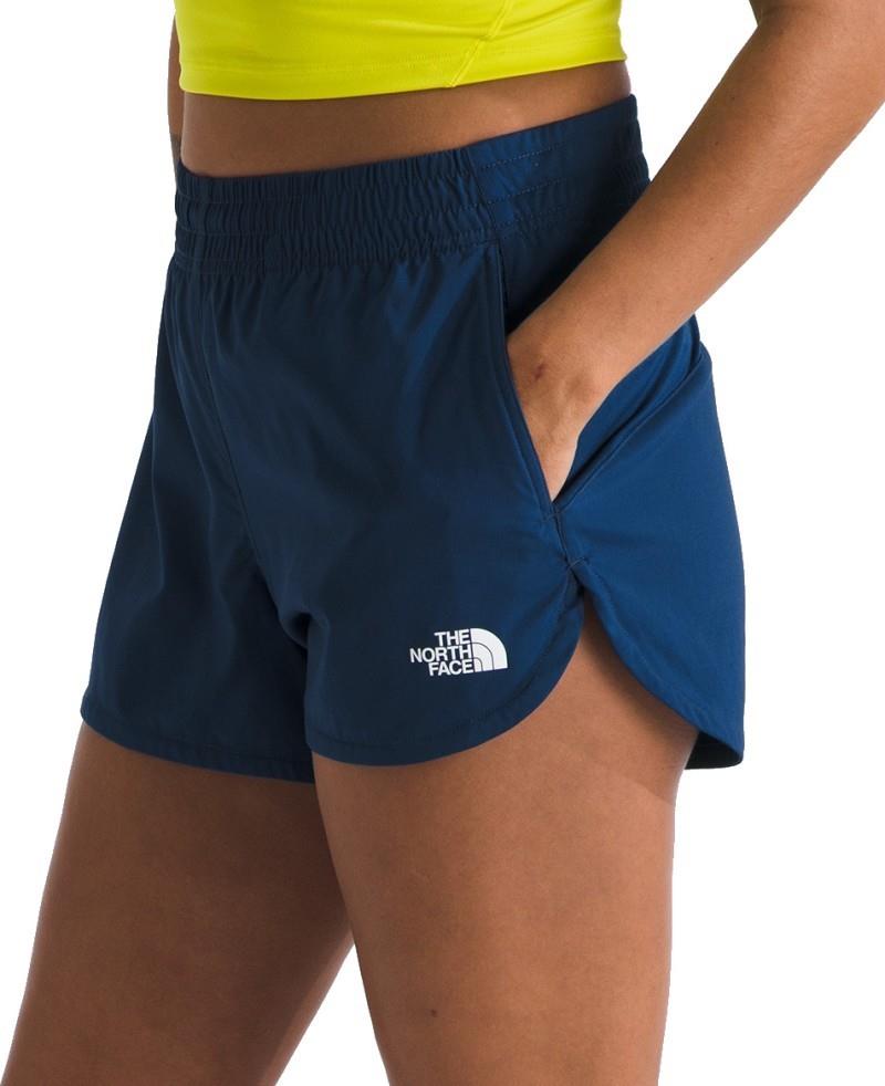 Flex Woven Shorts, 3" Inseam - Womens - estate blue 1