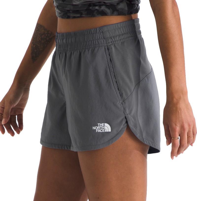 Flex Woven Shorts, 3" Inseam - Womens - smoked pearl 1