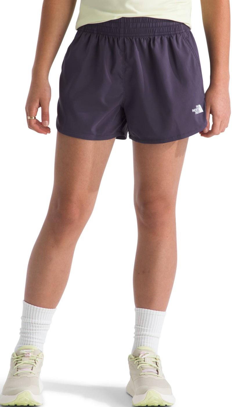 Flex Woven Shorts - Girls - endless dusk 1