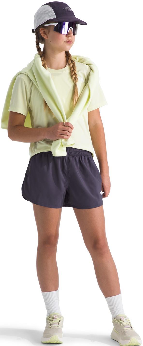 Flex Woven Shorts - Girls - endless dusk 1