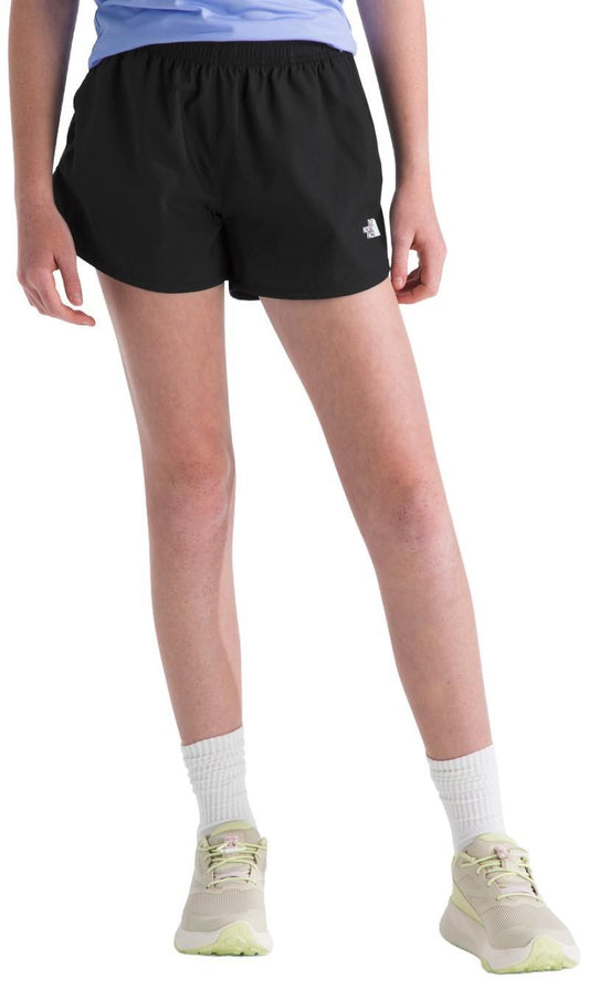 Flex Woven Shorts - Girls - tnf black 1