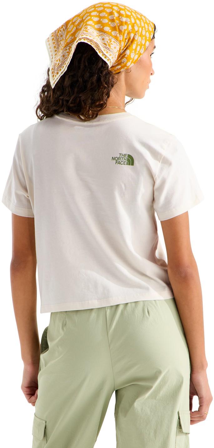 Flora Embro Graphic SS Tee - Womens - white dune 1