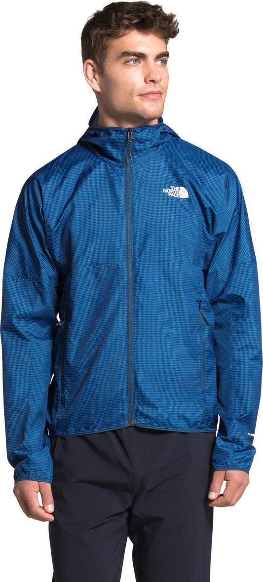 Flyweight Hoodie - Mens - bomber blue richter mesh print 1