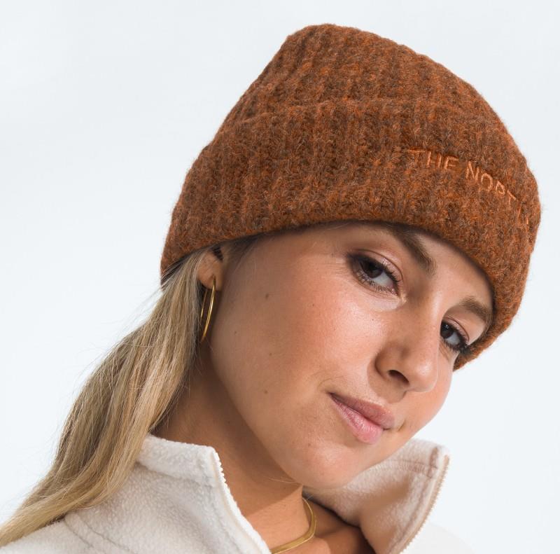 Fohair Cabin Beanie - burnt umber 1
