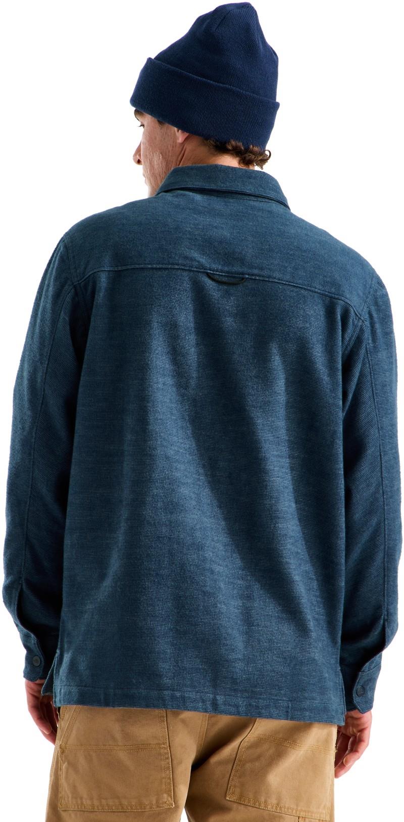 Forest Flannel LS Shacket - Mens - summit navy grain plaid 1
