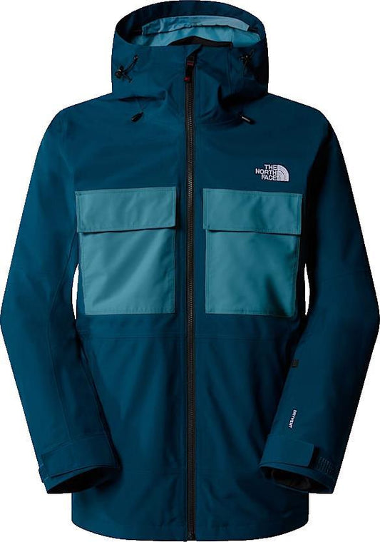 Fourbarrel Triclimate Jacket - Mens - midnight petrol / algae blue 1
