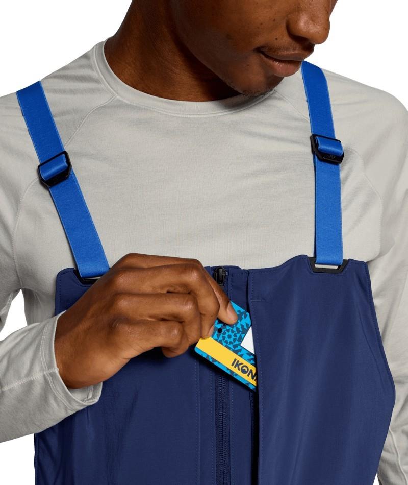 Freedom Bibs, Long - Mens - bold blue 1