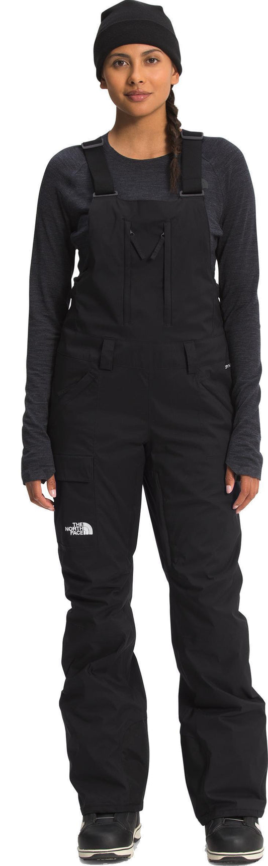 Freedom Insulated Bib, Reg - Womens - TNF Black 1