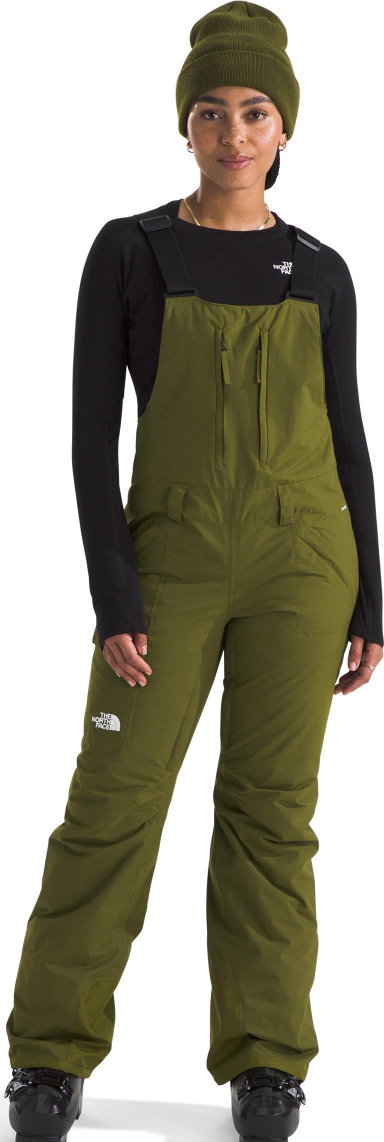 Freedom Insulated Bibs, Long - Womens - forest olive 1