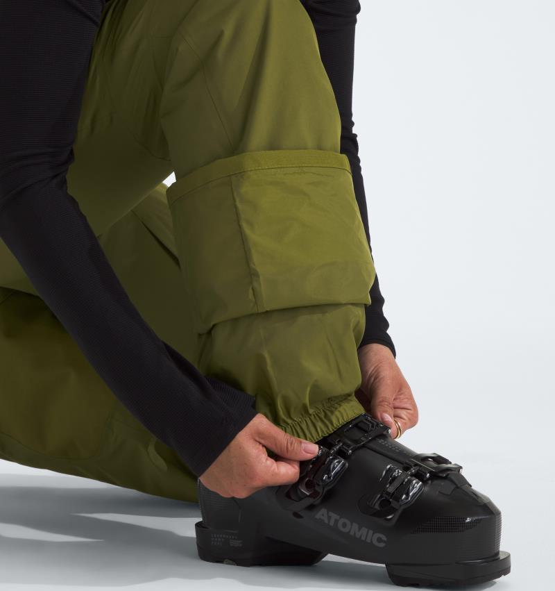 Freedom Insulated Bibs, Long - Womens - forest olive 1