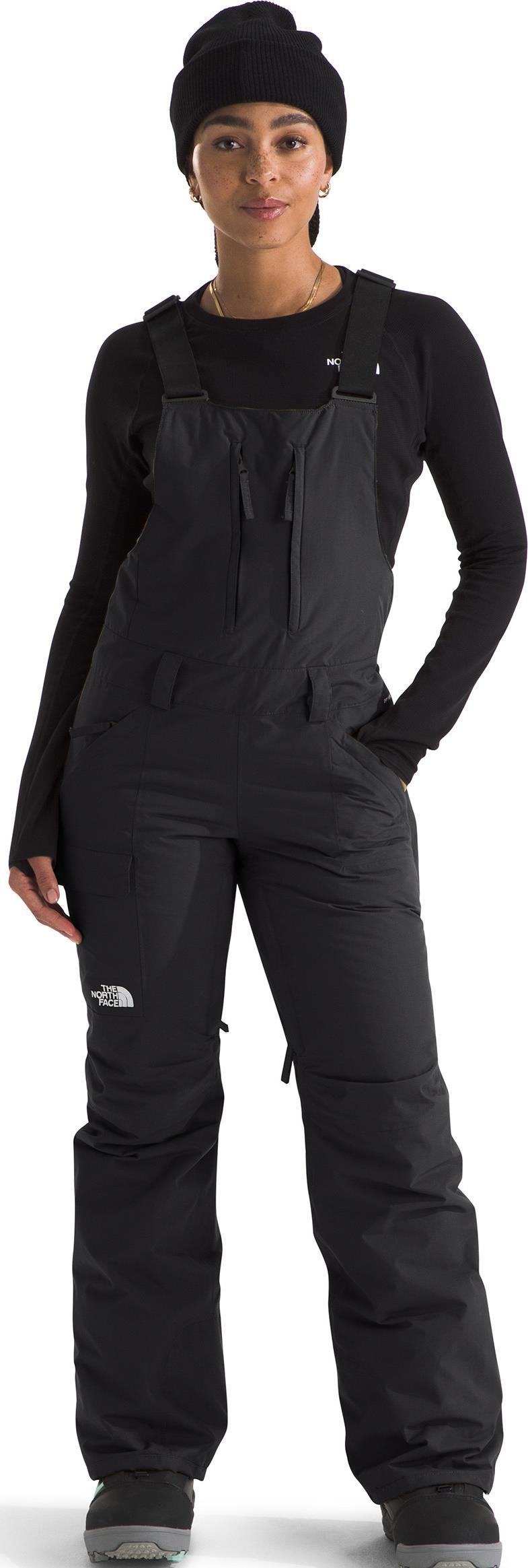 Freedom Insulated Bibs, Long - Womens - tnf black 1