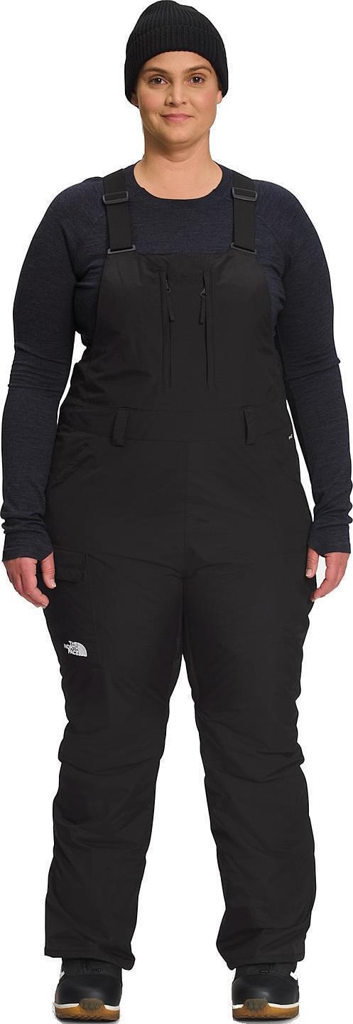 Freedom Insulated Bibs, Plus, Reg - Womens - tnf black 1