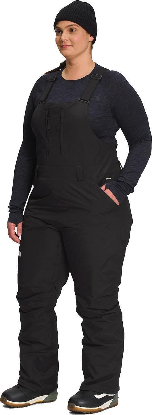 Freedom Insulated Bibs, Plus, Reg - Womens - tnf black 1