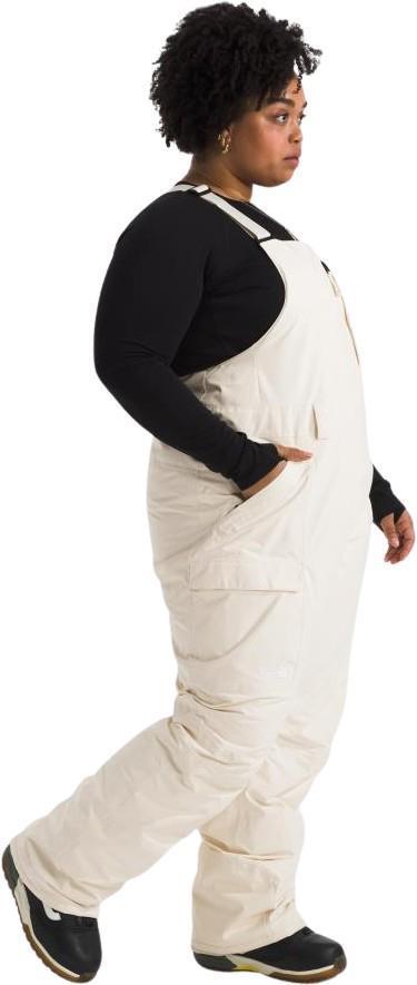 Freedom Insulated Bibs, Plus, Short - Womens - white dune 1