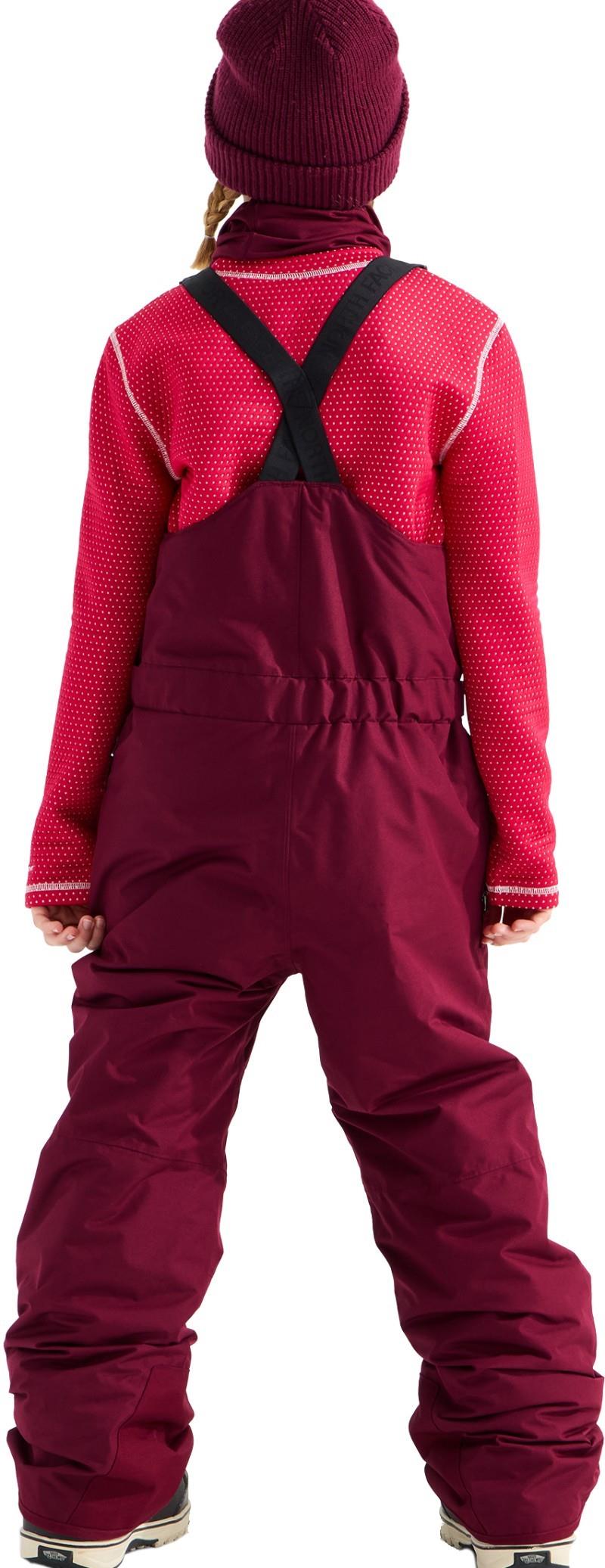 Freedom Insulated Bibs - Teen - burgundy crush 1