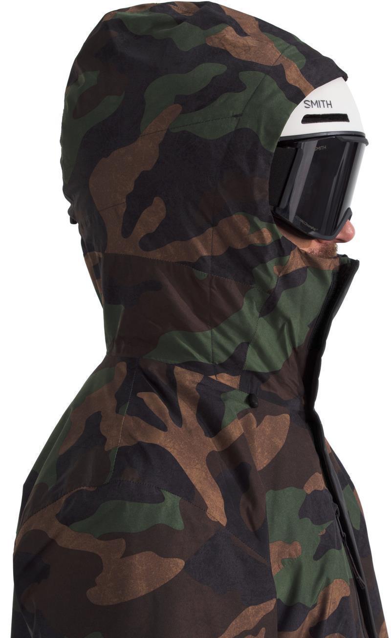 Freedom Insulated Jacket - Mens - tnf black camo / asphalt grey 1