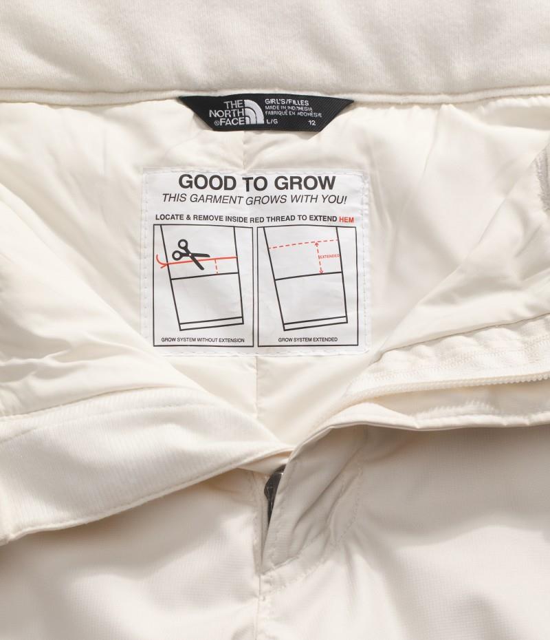 Freedom Insulated Pants - Girls - white dune 1