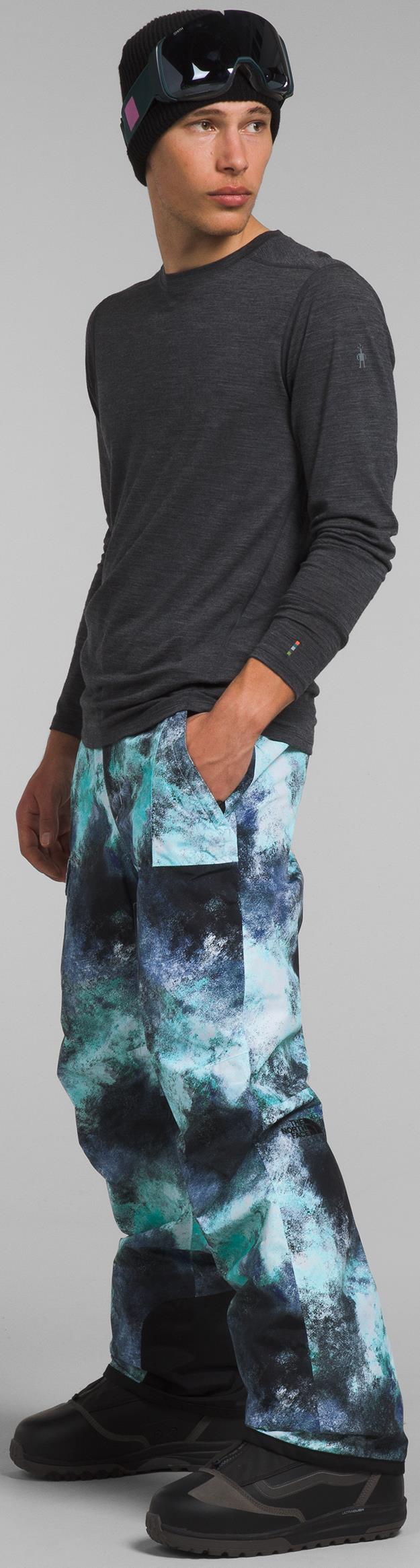 Freedom Pants, Reg - Mens - Icecap Blue Faded Dye Camo Print 3