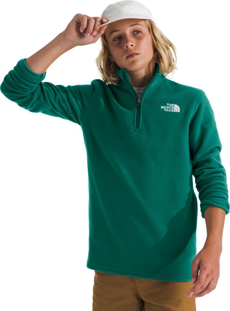 Glacier 1/4 Zip Pullover - Teen - evergreen 1
