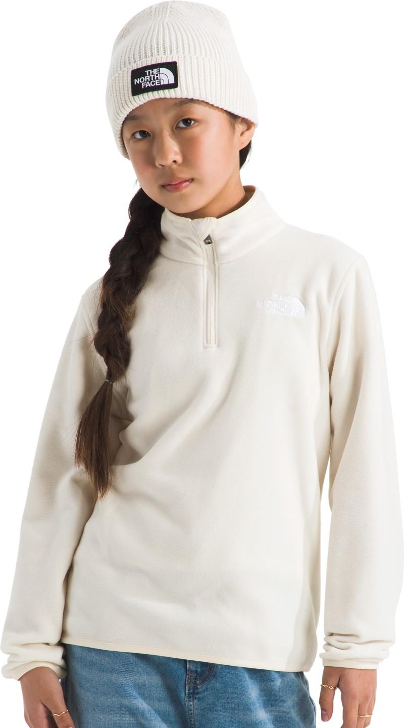 Glacier 1/4 Zip Pullover - Teen - white dune 1