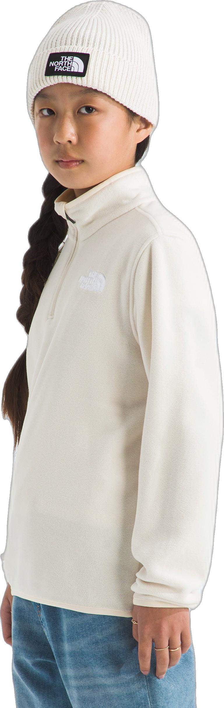 Glacier 1/4 Zip Pullover - Teen - white dune 1