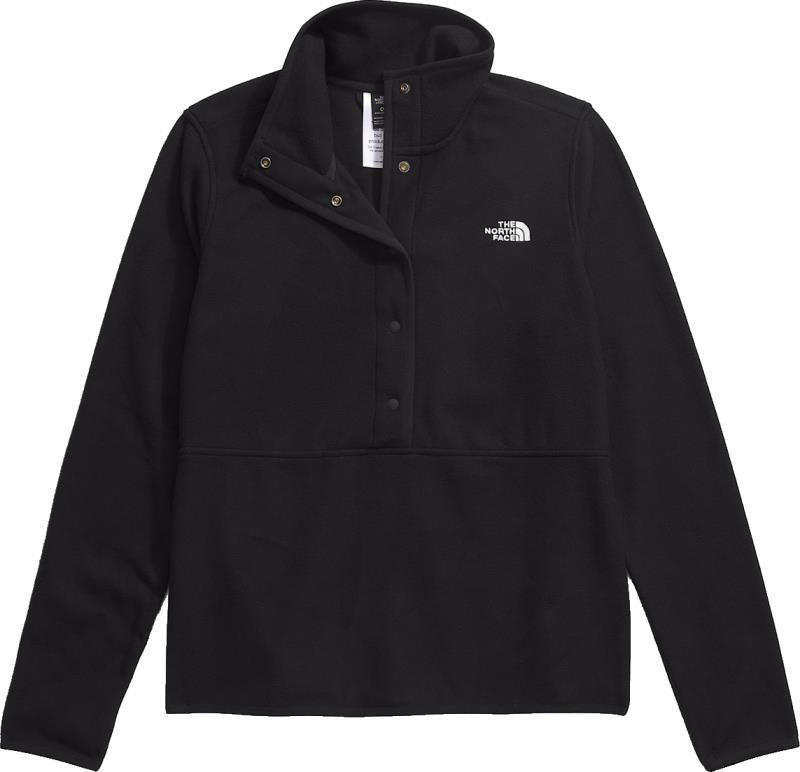 Glacier Fleece 1/2 Snap - Womens - tnf black 1